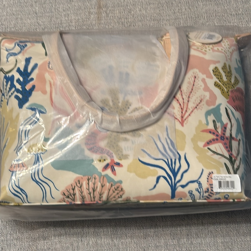 Spartina 449 Travel Tote Mermaid Sea - Picture 3 of 7